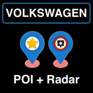mise à jour poi et radars gps volkswagen